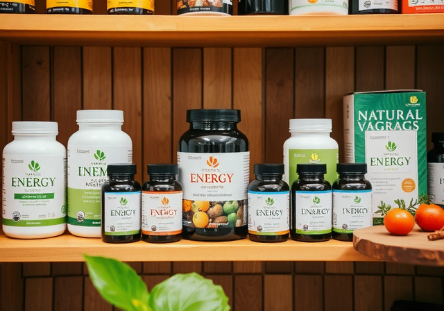 Natural men's supplements and vitamins for energy and endurance